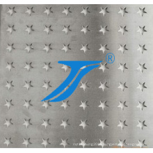 Star Style Hole Punching, Star Style Holes Perforated Metal Mesh